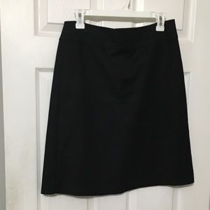 Banana Republic black pencil skirt
